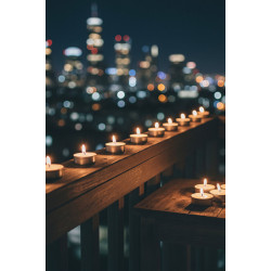 Teali̇ght Yuvarlak Beyaz 50 Li̇