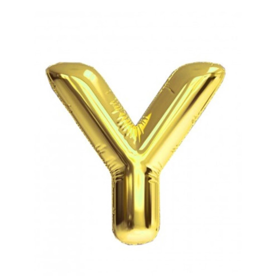 16 Inc Folyo Balon Harf Altin Y 16 Inc Folyo Balon Harf Altin Y
