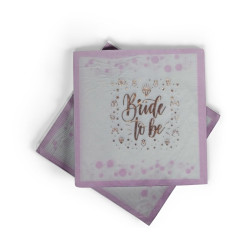 Peçete Varakli Bri̇de To Be Pembe