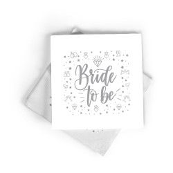 Peçete Varakli Bri̇de To Be Gümüş