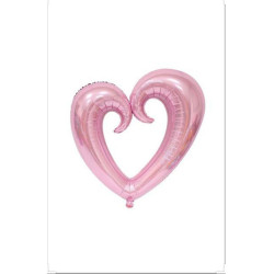 Kalp 40 İnç Folyo Balon Pembe Kalp 40 İnç Folyo Balon Pembe