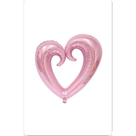 Kalp 40 İnç Folyo Balon Pembe Kalp 40 İnç Folyo Balon Pembe