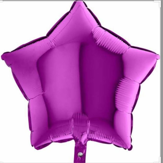 Yildiz Folyo Balon 18 İnç Fuşya Yildiz Folyo Balon 18 İnç Fuşya