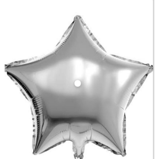 Yildiz Folyo Balon 18 İnç Gümüş Yildiz Folyo Balon 18 İnç Gümüş