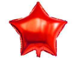 Yildiz Folyo Balon 18 İnç Kirmizi