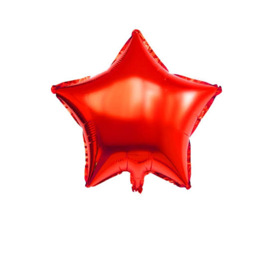 Yildiz Folyo Balon 18 İnç Kirmizi