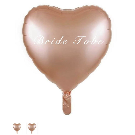 Kalp 18 İnc Folyo Bride To Be Balon