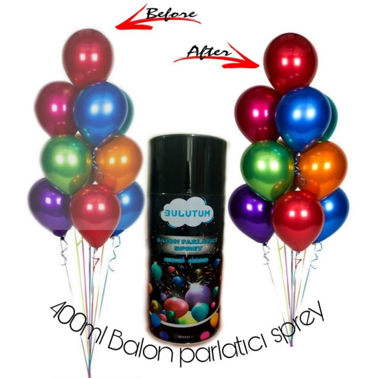 Balon Parlatici Sprey 400 Ml