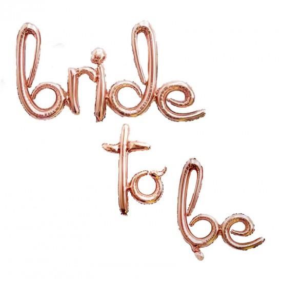 Set Bride To Be Koreografi̇ Folyo Balon Rose Gold Set Bride To Be Koreografi̇ Folyo Balon Rose Gold