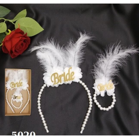 Set Taç İnci̇li̇ Beyaz Gold Set Taç İnci̇li̇ Beyaz Gold