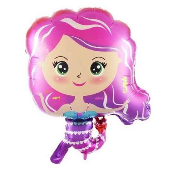 DENİZ KIZI FOLYO BALON 22 İNÇ DENİZ KIZI FOLYO BALON 22 İNÇ