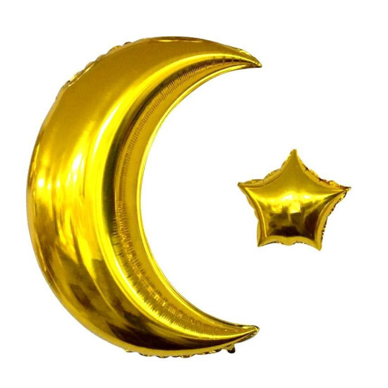 Ayyildiz Folyo Balon Altin 22 İnç Ayyildiz Folyo Balon Altin 22 İnç