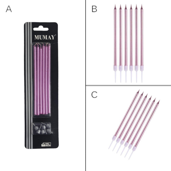 Mum 15 Cm 6 Li Pembe