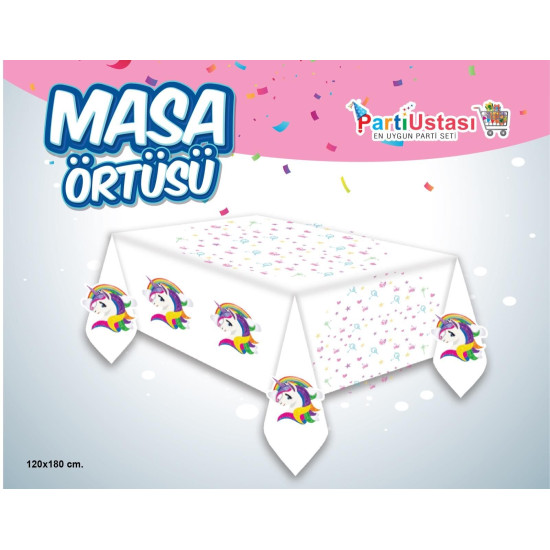 Masa örtüsü Li̇sansli üni̇corn Masa örtüsü Li̇sansli üni̇corn
