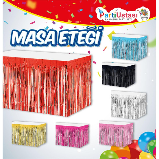 Masa Etek Kirmizi