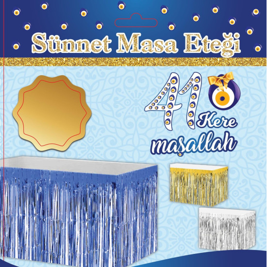 Masa Etek Laci̇vert