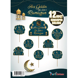 Konuşma Balonu Set 12 Li̇ Ramazan Konuşma Balonu Set 12 Li̇ Ramazan