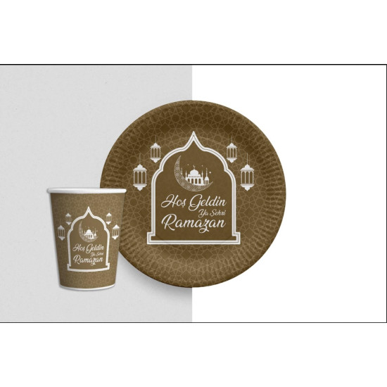 Tabak Bardak Ramazan Gold