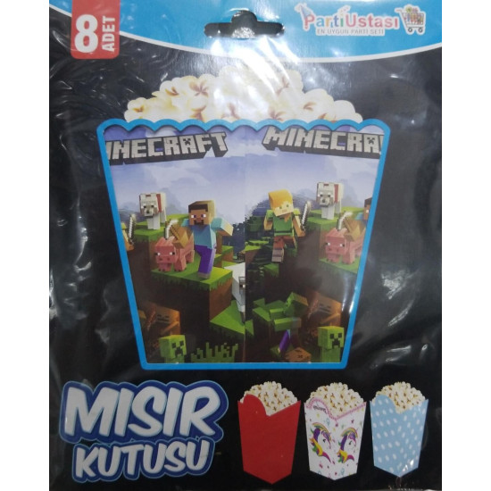 Misir Kutusu Minecraft 8 Li̇ Misir Kutusu Minecraft 8 Li̇