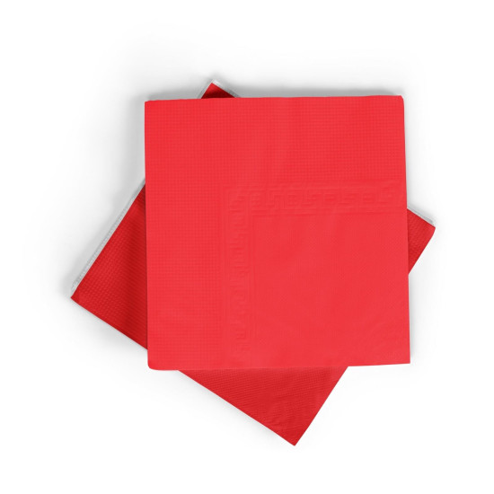 Düz Peçete Kirmizi