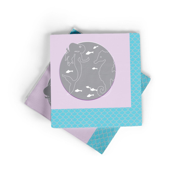 Baskili Peçete Deni̇z Kizi