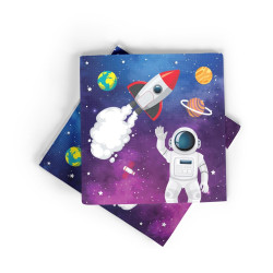 Baskili Peçete Uzay