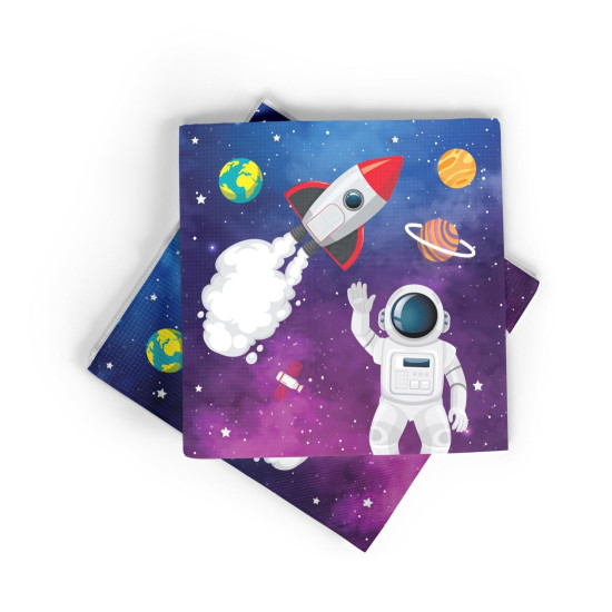 Baskili Peçete Uzay