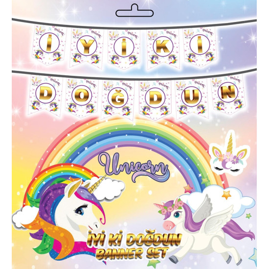 Yazi Zarf Banner Uni̇corn Yeni̇ Yazi Zarf Banner Uni̇corn Yeni̇