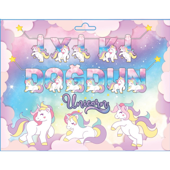 Yazi 3d Banner üni̇corn