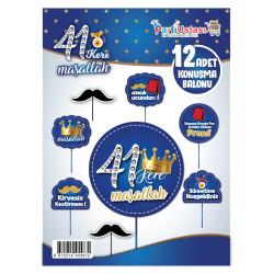 KONUŞMA BALONU SET 12 Lİ SÜNNET KONUŞMA BALONU SET 12 Lİ SÜNNET