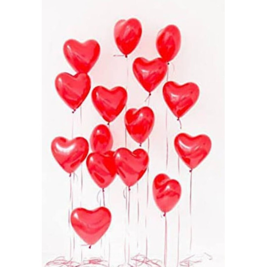 Balon Kalp Kirmizi 100lü Balon Kalp Kirmizi 100lü