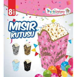 MISIR KUTUSU İ.DOĞDUN PEMBE 8 Lİ