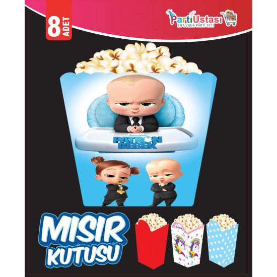MISIR KUTUSU PATRON BEBEK   8 Lİ