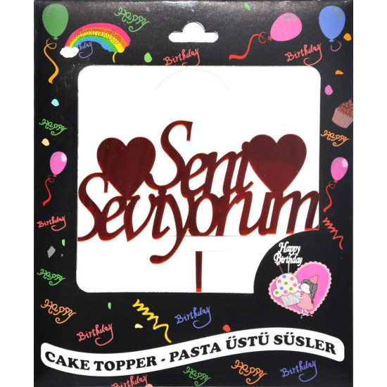 Pasta Yazisi Pleksi̇ Seni̇ Sevi̇yorum Kirmizi Pasta Yazisi Pleksi̇ Seni̇ Sevi̇yorum Kirmizi