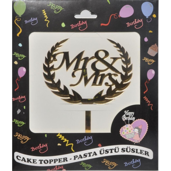 Pasta Yazisi Pleksi̇ Mr&mrs Altin