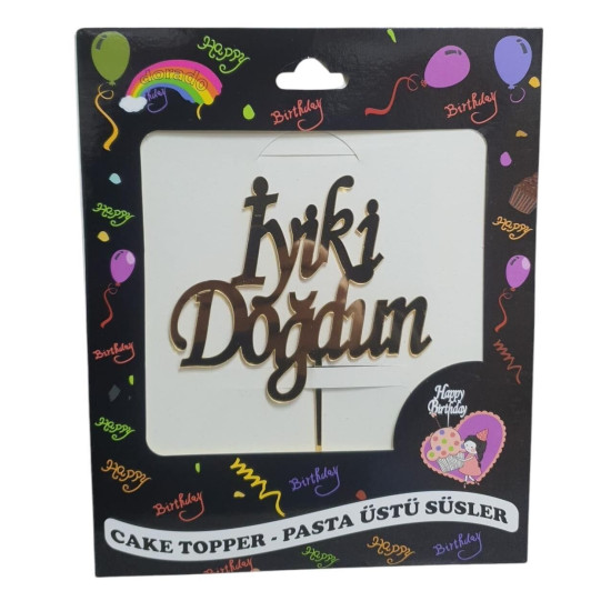 Pasta Yazisi Pleksi̇ İ.doğdun Altin Pasta Yazisi Pleksi̇ İ.doğdun Altin
