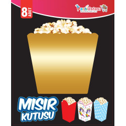 Parlak Misir Kutusu Altin 8 Li̇