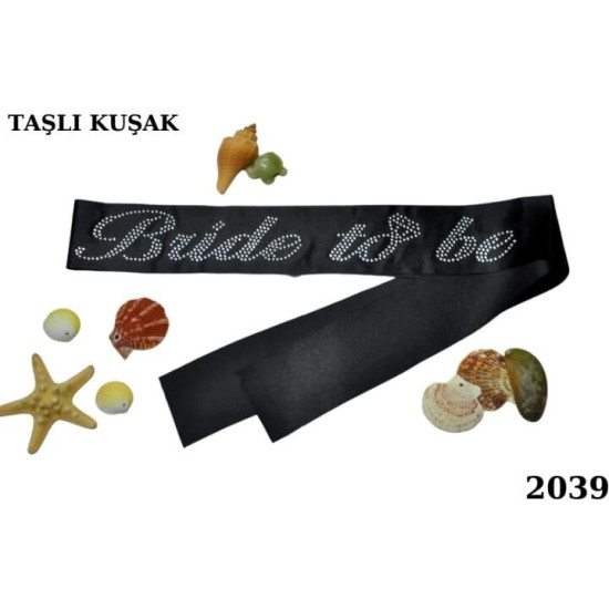Kuşak Taşli Bri̇de To Be Si̇yah Gümüş Kuşak Taşli Bri̇de To Be Si̇yah Gümüş