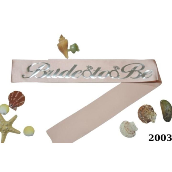 Kuşak Bride To Be Pembe Gümüş