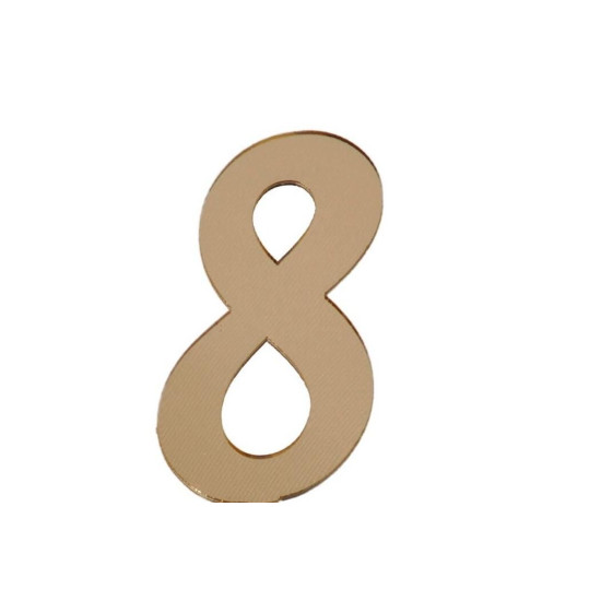 Pleksi̇ Rakam Altin No:8 Pleksi̇ Rakam Altin No:8