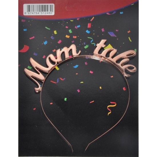 Taç Metal Mom To Be Rose Gold Taç Metal Mom To Be Rose Gold