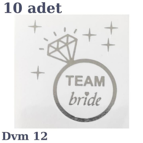 Dövme Team Bri̇de Gümüş No:12