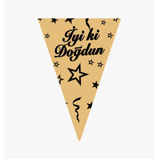 Flama İyi̇ki̇ Doğdun Altin