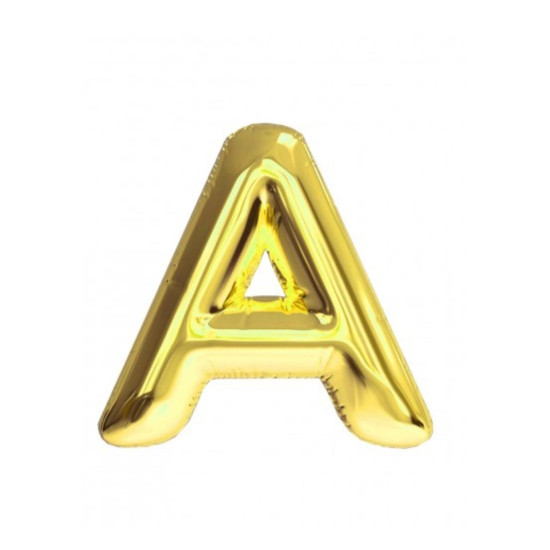16 Inc Folyo Balon Harf Altin A