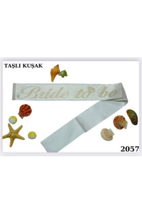 Kuşak Bride To Be Beyaz Altin Kuşak Bride To Be Beyaz Altin